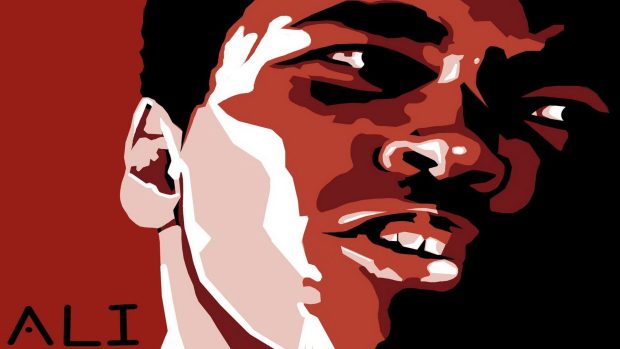 Muhammad Ali Desktop Wallpaper.