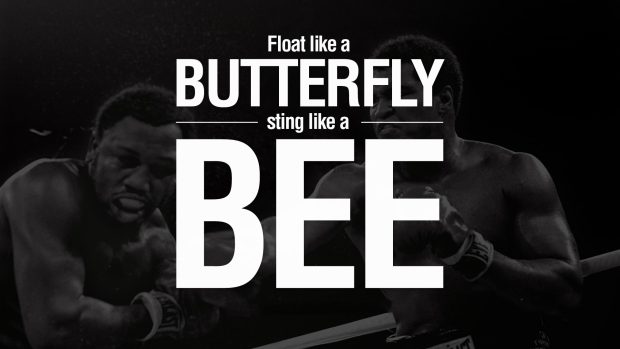 Muhammad Ali Quotes Desktop Background.