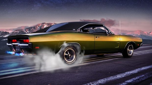 Muscle Car Background HD.
