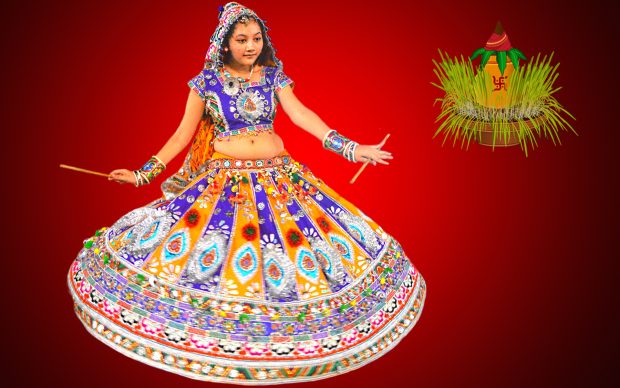 Navratri Garba Dance wallpaper.