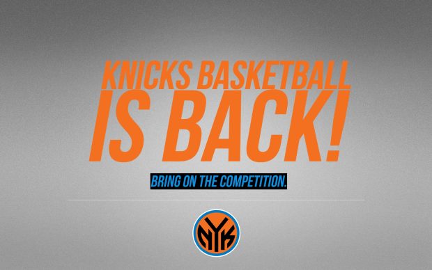 New York Knicks Logo HD Background.