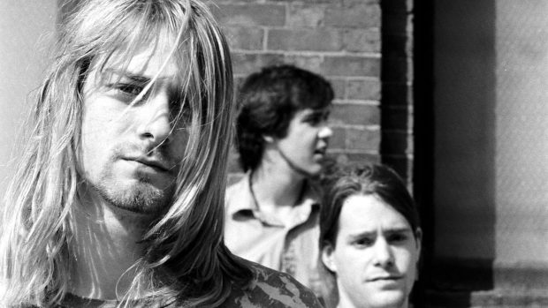 Nirvana Rare Photo With Chad Channing HD.