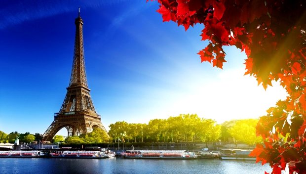 Paris eiffel tower desktop wallpaper hd widescreen.