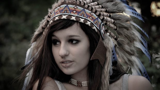 Photos Girl Native American.