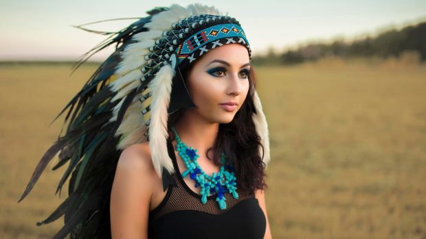Photos HD Girl Native American.