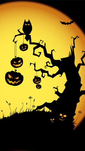 Photos Halloween iPhone Wallpaper Backgrounds.