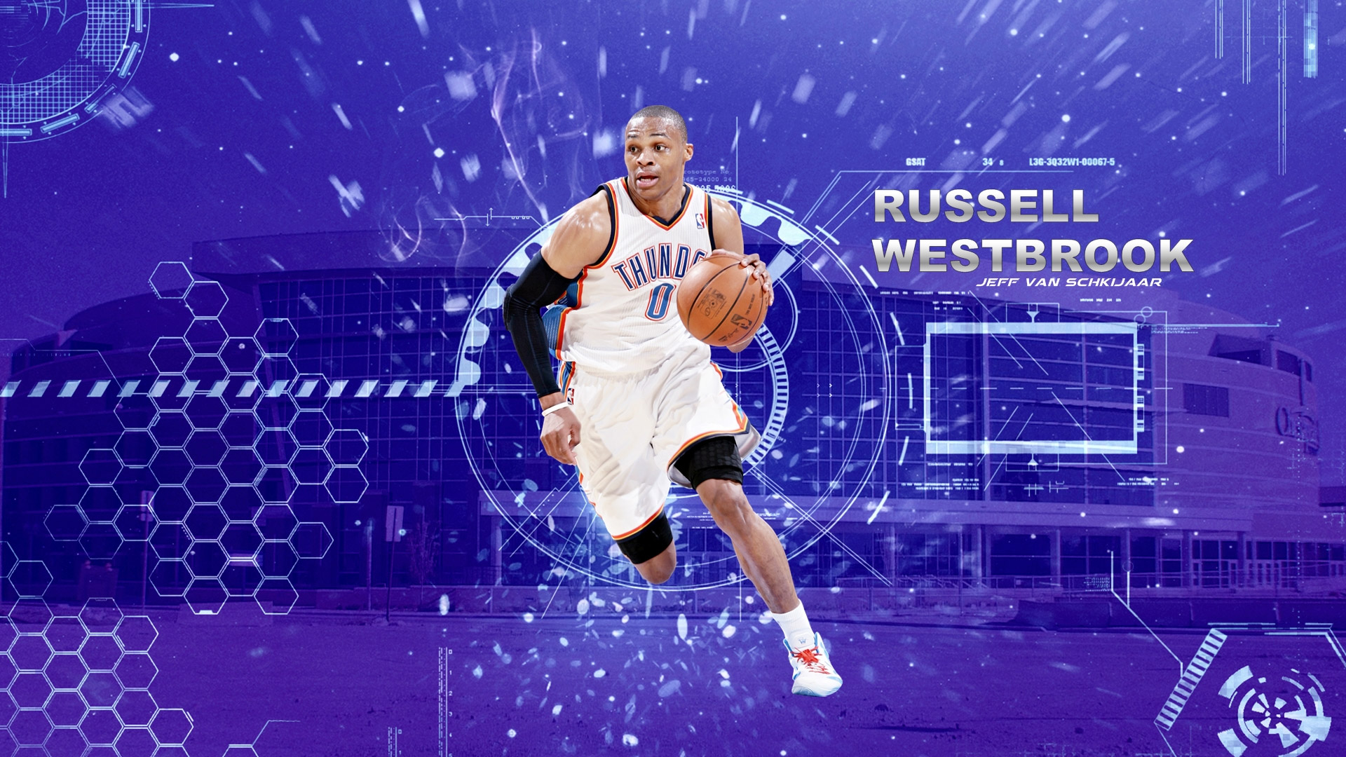 Баскетбол, Оклахома Russell Westbrook скачать