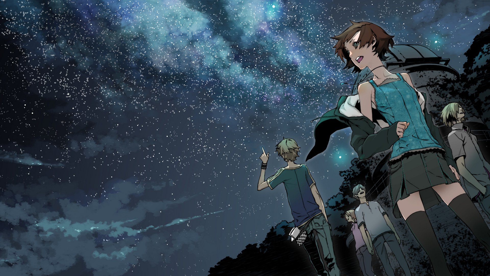Featured image of post Anime Starry Night Desktop Wallpaper Here s a selection for you to download