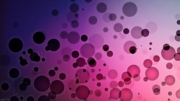 Pink Bubble Desktop Background.
