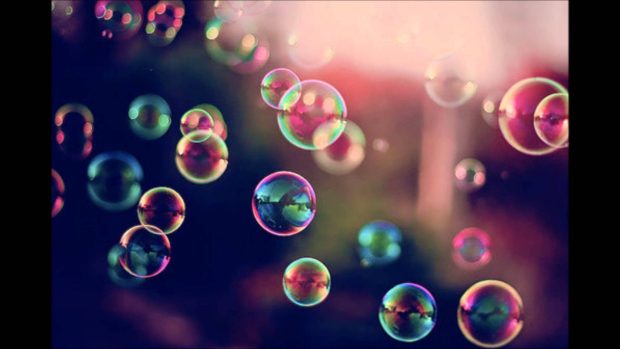 Pink Bubble Photo HD.