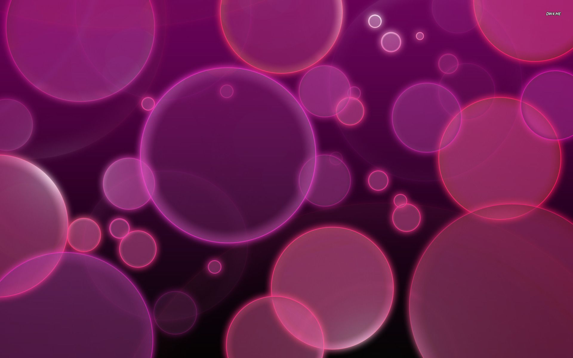 Pink Bubble HD Backgrounds.