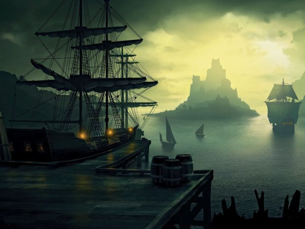 Pirate Background HD.