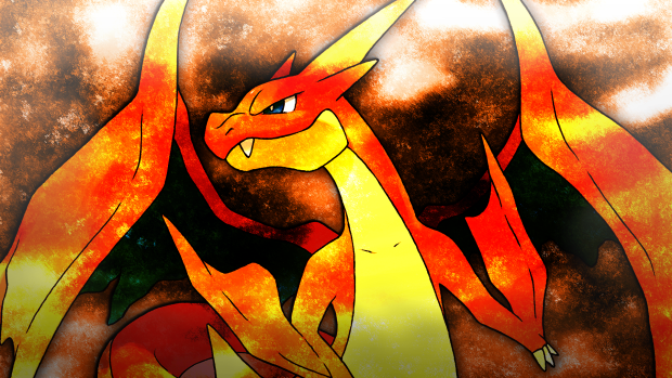 Pokemon Charizard Background Free Download.