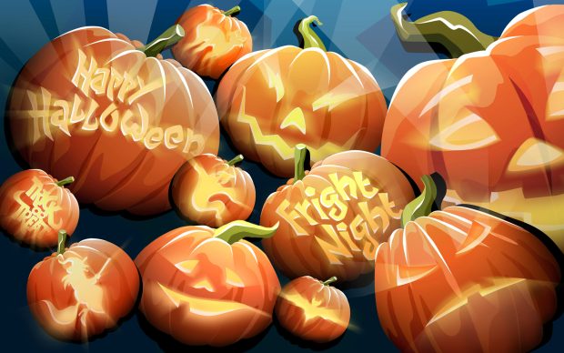 Pumpkin Halloween Wallpaper.