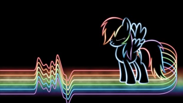 Rainbow dash my little pony friendship is magic christmas cartoon cart.