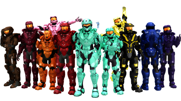 Red vs Blue Image.