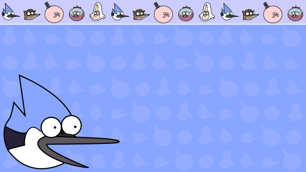 Regular Show Desktop Background.