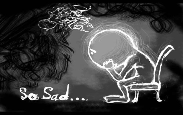 Sad wallpaper download.