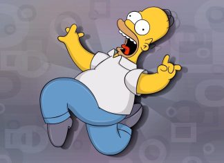 Scared homer simpson the simpsons backgrounds 1920x1200.