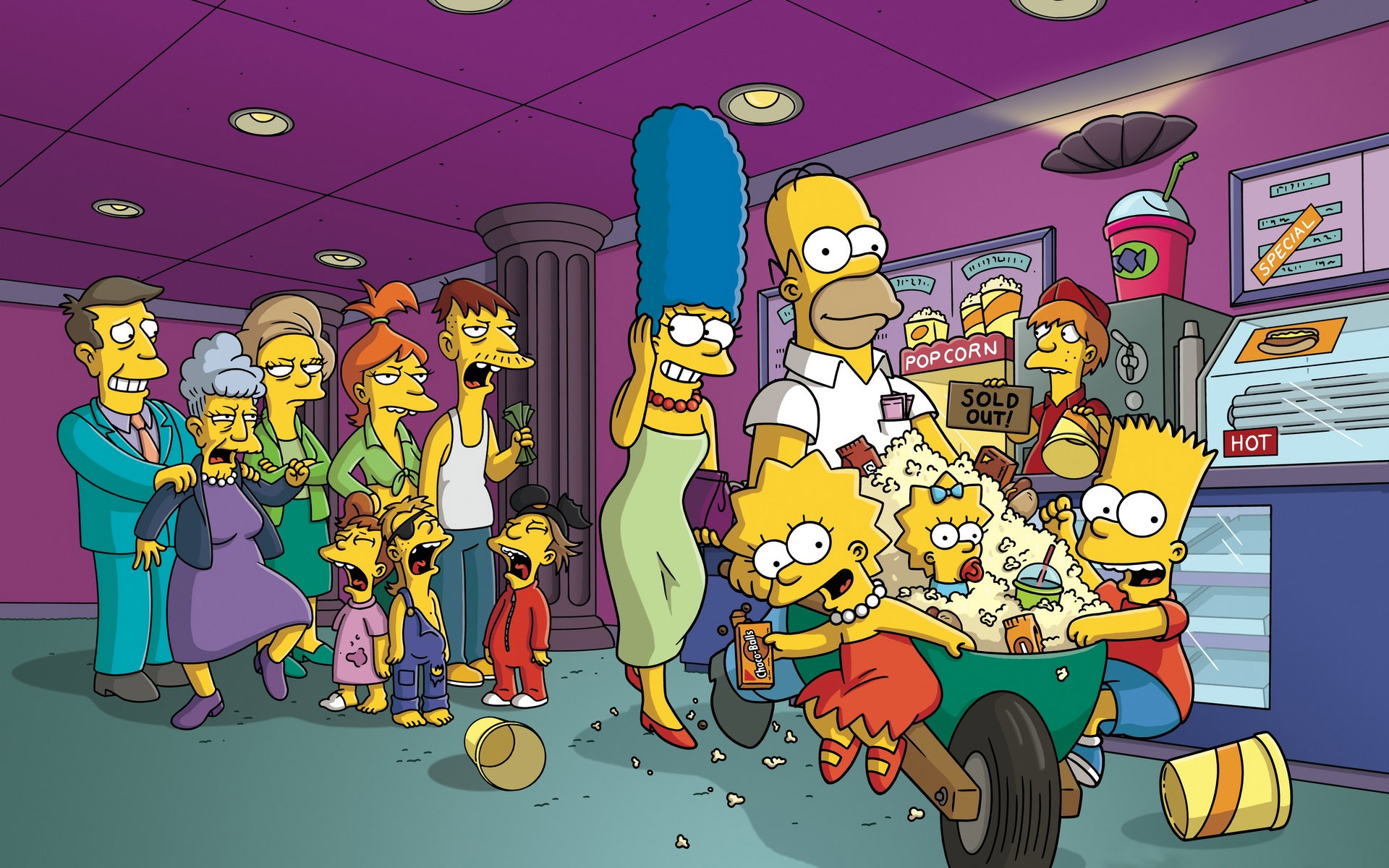 Simpsons Backgrounds Free Download Pixelstalk Net
