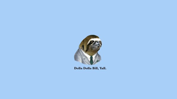 Sloth Background Free Download.