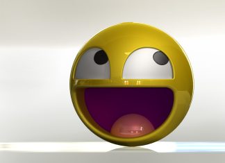 Smiley Awesome Face HD Wallpaper.