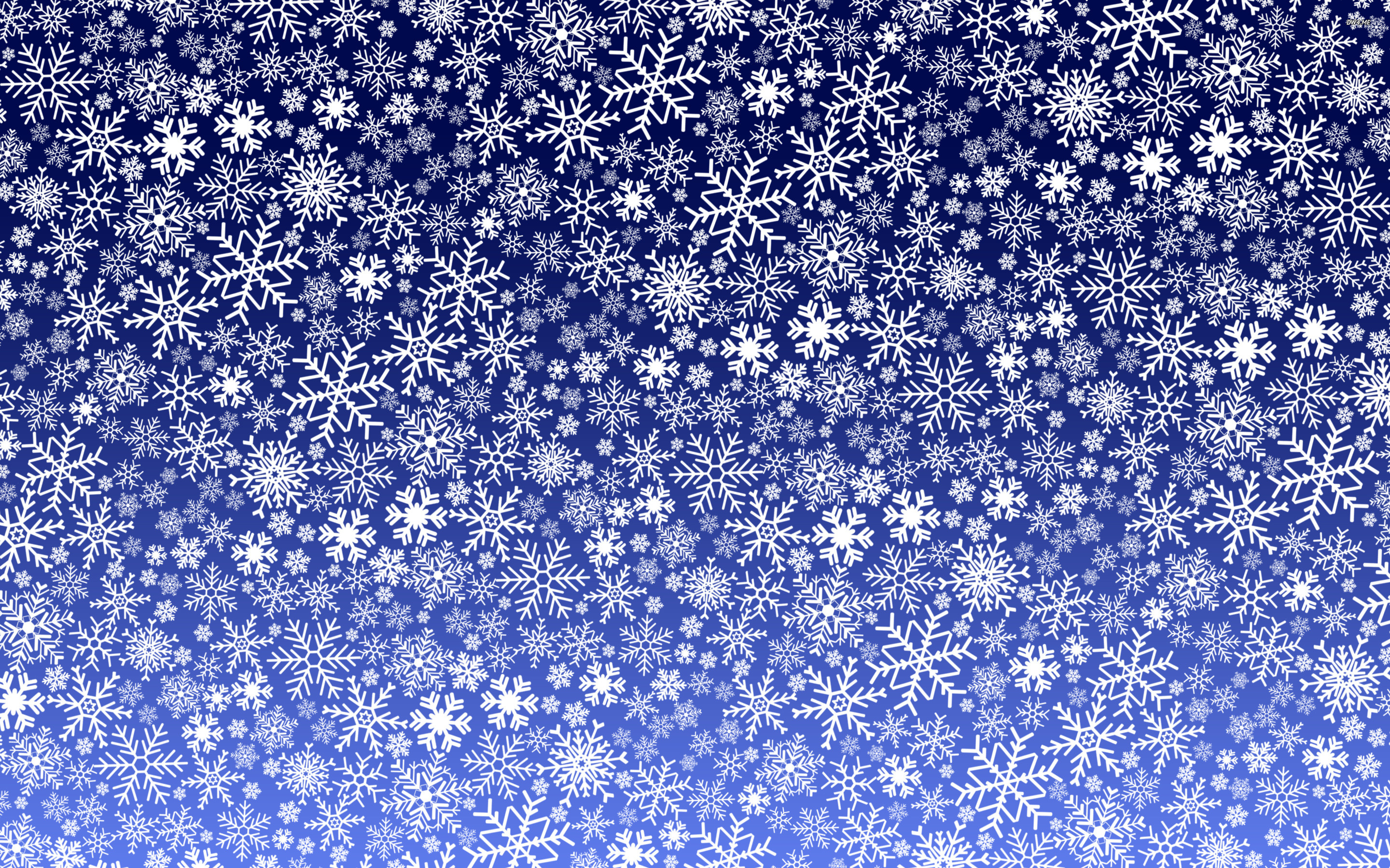 Snowflake White Snow Flake Crystal Winter Blue Background Wallpaper Image  For Free Download  Pngtree