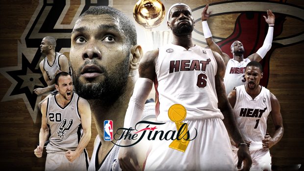 Spurs heat finals wallpaper.