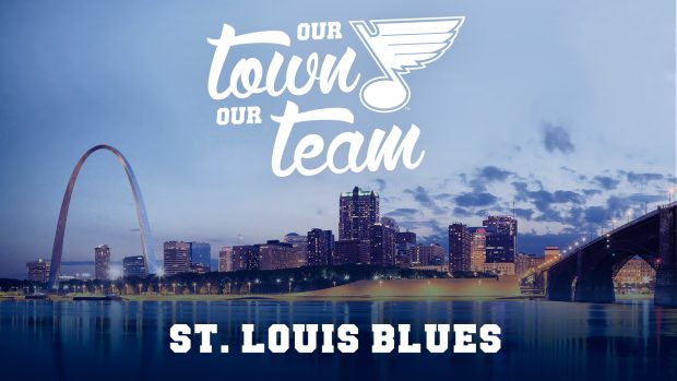 St Louis Blues Background.