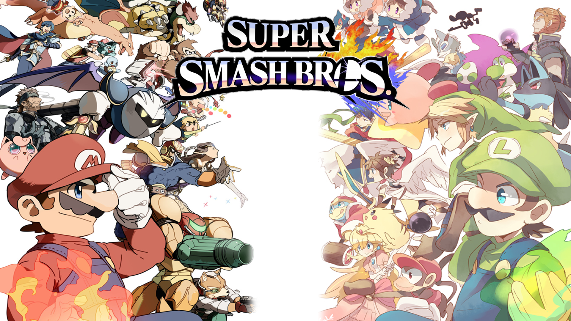 Super Smash Bros Ultimate Artwork 5k  4k Wallpapers  40000 ipad  wallpapers 4k  4k wallpaper Pc