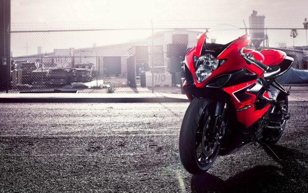 Suzuki GSX Sport Motorcycle Wallpaper HD Desktop.