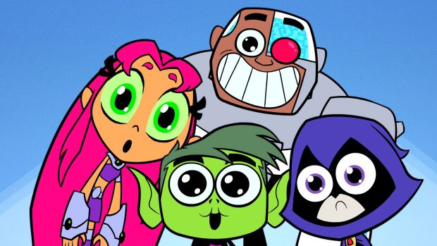 Teen Titans Go Background HD.