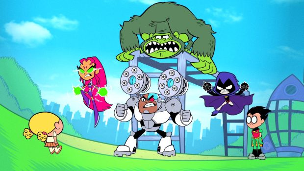 Teen Titans Go Backgrounds.