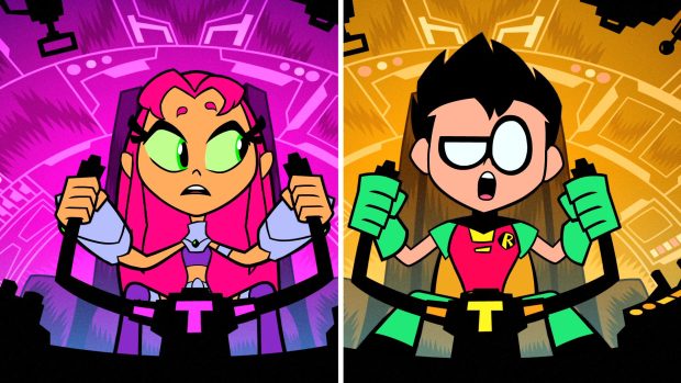 Teen Titans Go HD Wallpaper.