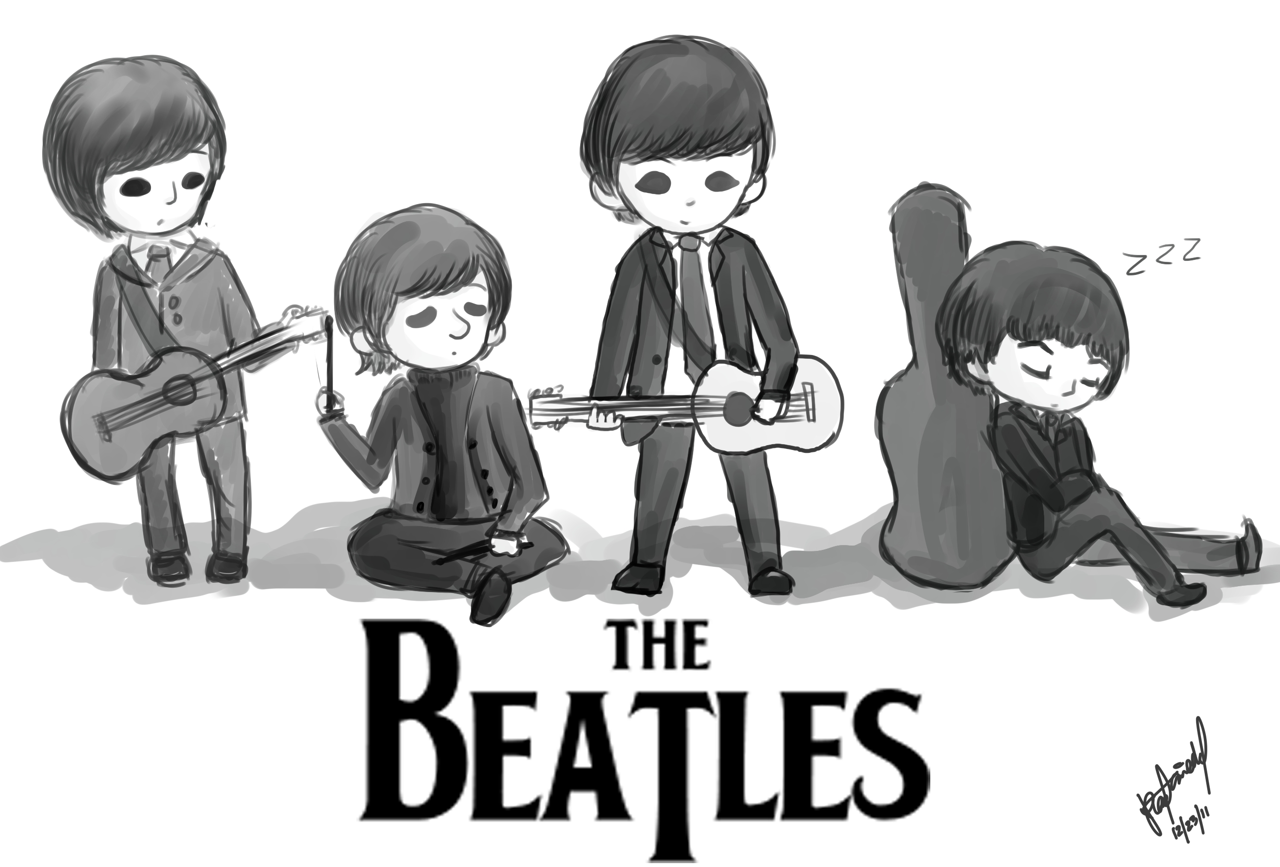 The Beatles Border Hd Wallpapers Pixelstalk Net