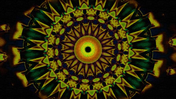 HD Trippy Twitter Wallpaper.