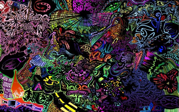 Trippy Twitter Wallpaper.