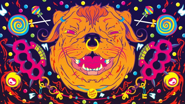Trippy Twitter Wallpaper HD.