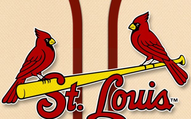 Wallpaper st louis cardinals logo.
