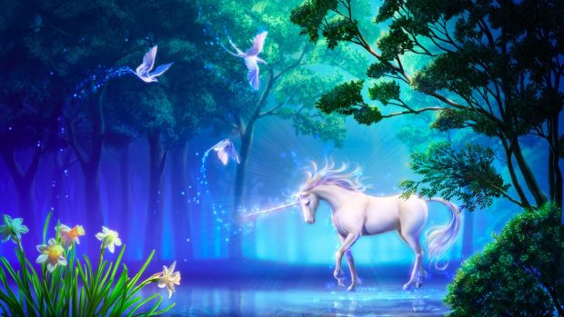 Wallpapers of Unicorns.