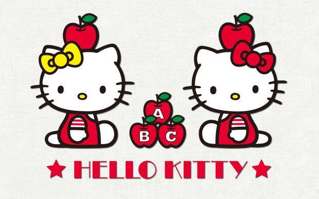 Wallpapers screensavers Hello Kitty HD.