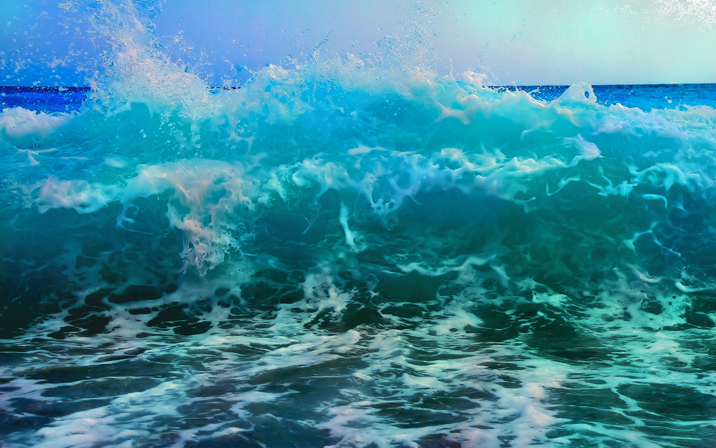 Море голубое волны пирс без смс