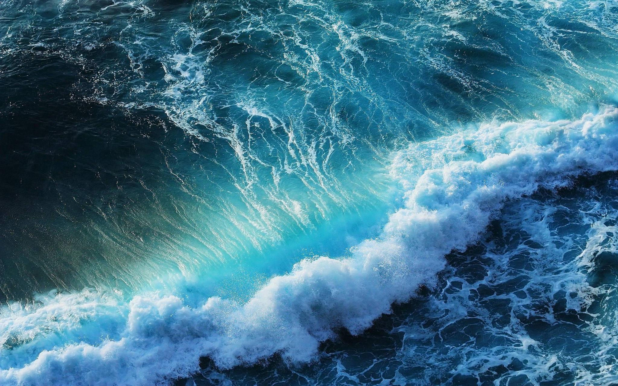 9 Blue Wave Wallpaper Hd Images