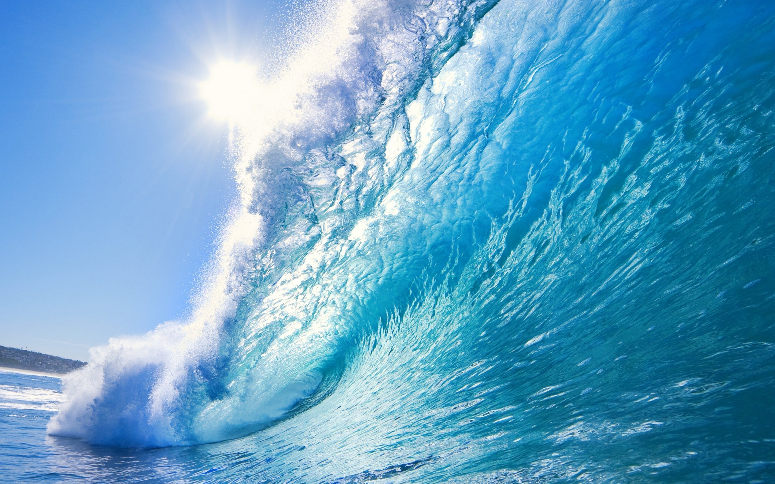 Ocean Waves Wallpaper Hd Pixelstalk Net