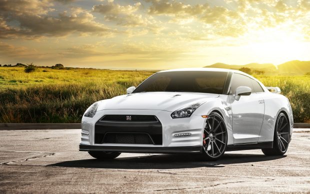 White Nissan Gtr Wallpapers HD Wide.