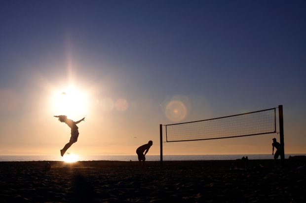 Wonderful Beach volleyball Wallpaper.