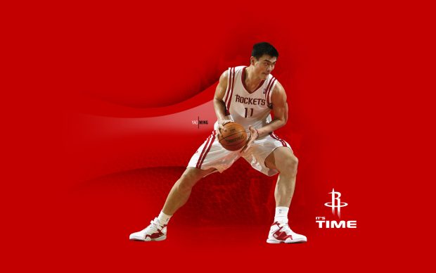 Yao Ming of the rockets wallpapers.