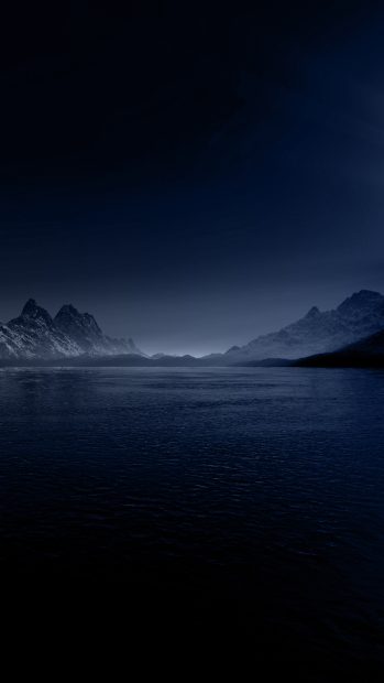 iPhone Wallpaper Landscape Night.