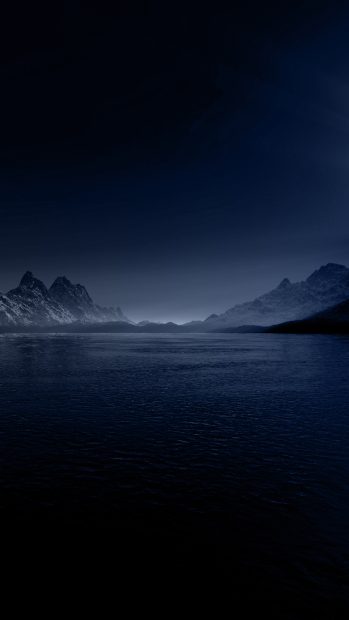 iPhone Wallpaper Landscape Night.