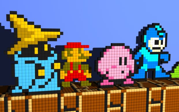 8 Bit HD Backgrounds.